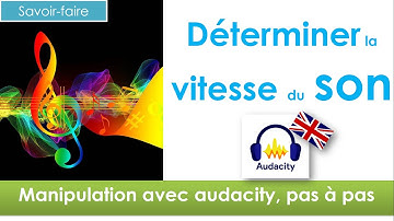 Mesure de la vitesse du son dans l