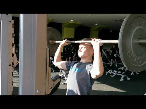 30kg Dumbbell shoulder press - @88kg