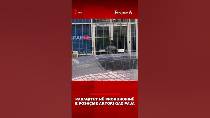 Paraqitet në Prokurorinë e Posaçme aktori Gaz Paja