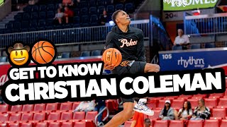 Get To Know Christian Coleman