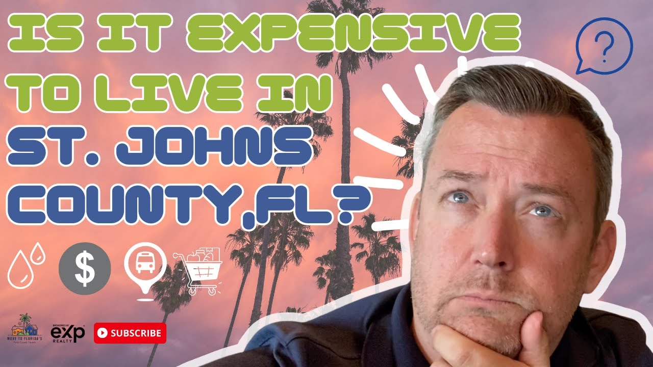 Cost of living in St Johns County Florida Real Estate YouTube