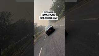 Tata Hyperion TGDi Petrol Engine Safari Dark Edition - Road Presence, Engine Sound Check