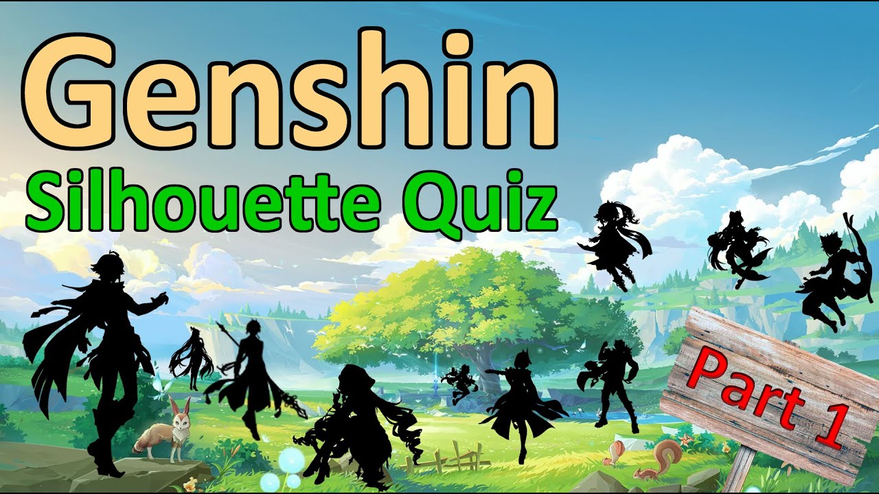 Guess the Silhouettes - Quiz Part 1 | Genshin Impact