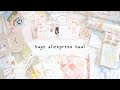 huge aliexpress stationery haul 📦✨