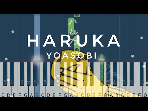 YOASOBI - Haruka (ハルカ) | EASY Piano Tutorial