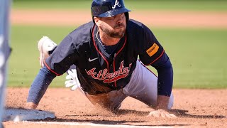 Braves prep for spring training game against Washington Nationals