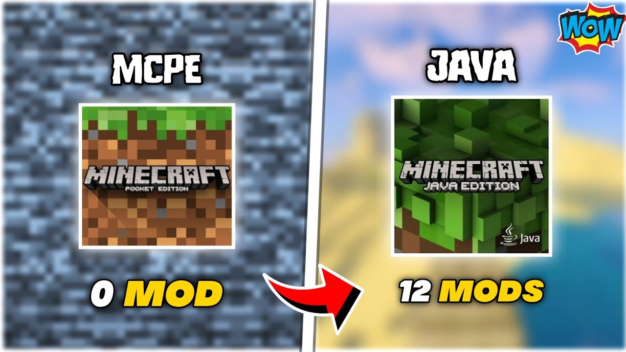 Top 12 New Mods/Addons To Turn Minecraft PE Into Minecraft Java Edition -  1.19 ( Updated ) 