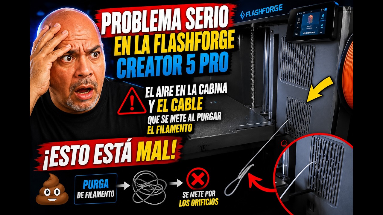 Flashforge Creator 5 Pro  Airflow Design Problem