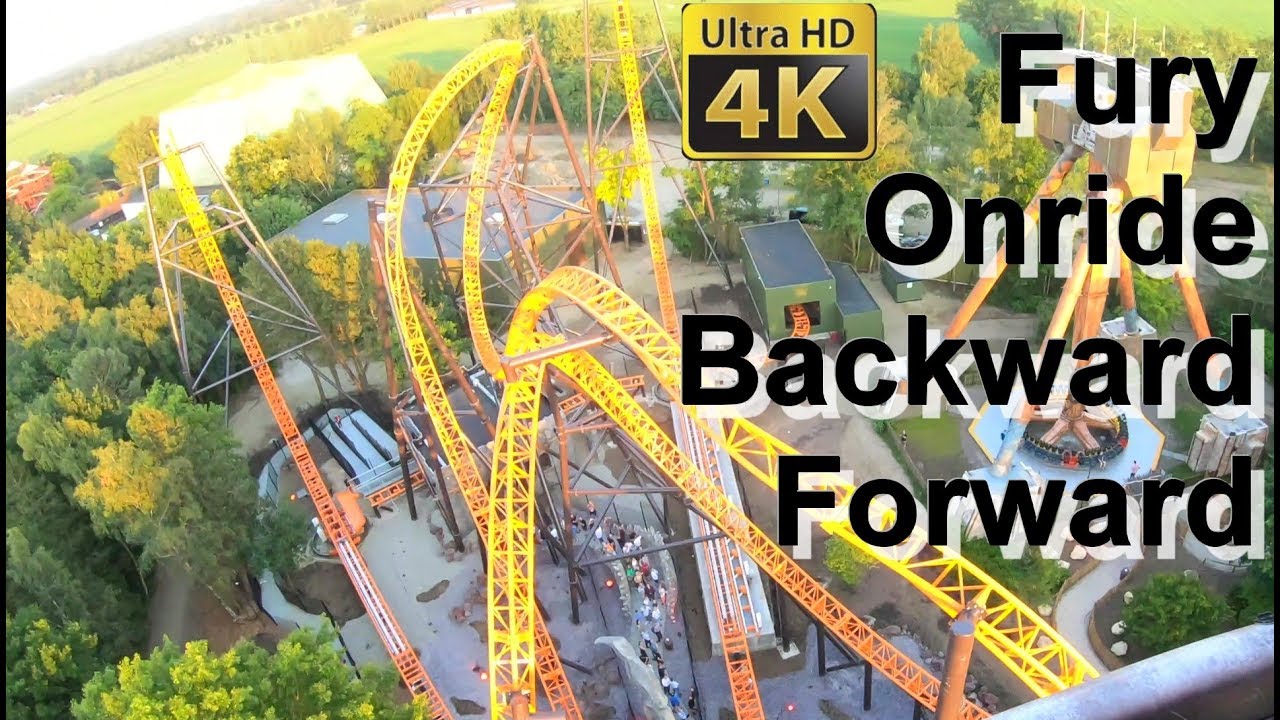 Fury Bobbejaanland onride Backward and Forward – New Coaster Bobbejaanland 2019 Fury 4K POV On-Ride