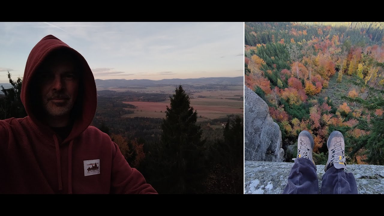 Polické stěny  Hvězda  větrný říjen