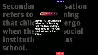 Active and Passive socialisation🤔#wbtetclasses #wbtet2025