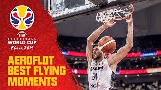 Information Voigtmann to Kleber for the alley-oop! | Aeroflot Best Flying Moments Update