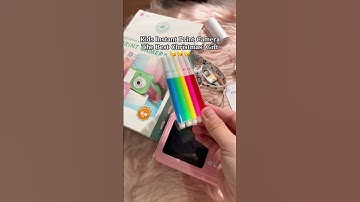 Coolest instant print camera for kids! #instantprintcamera
