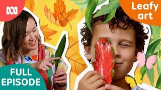 Leafy Art Gardening Australia Junior Abc Kids