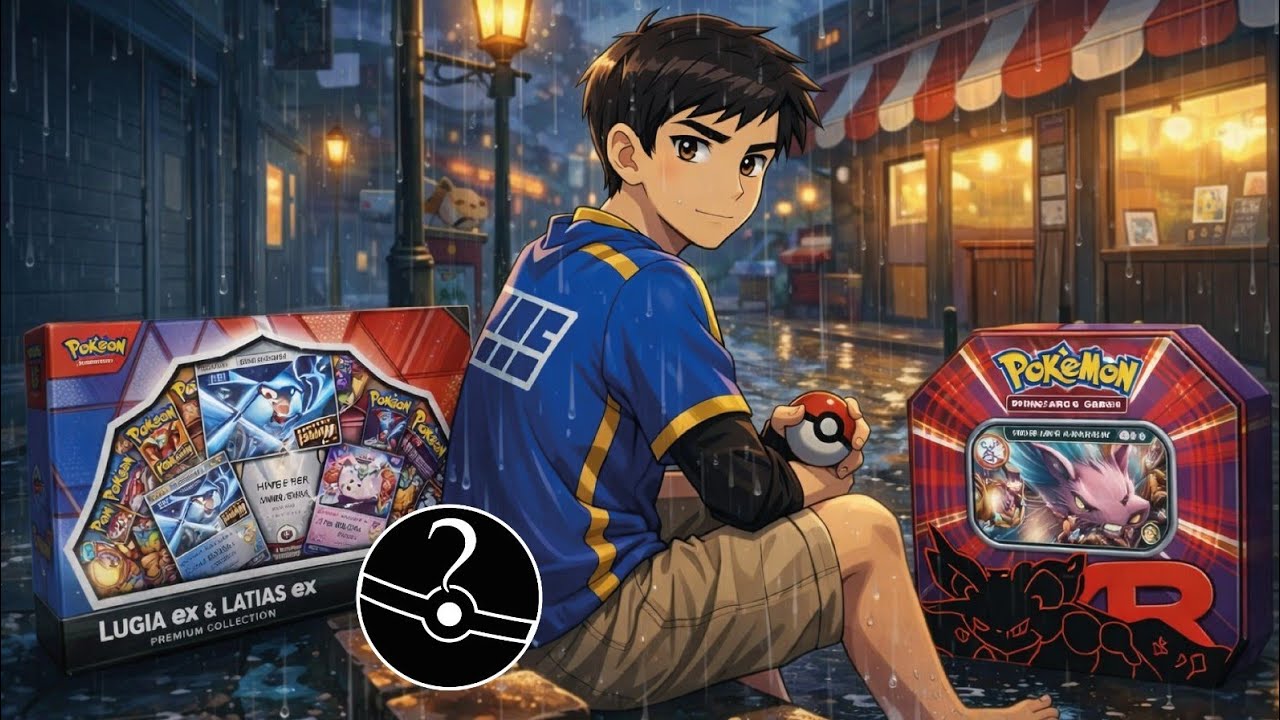 LUGIA & LATIAS COLLECTION / TEAM ROCKET TIN + SOPRESA