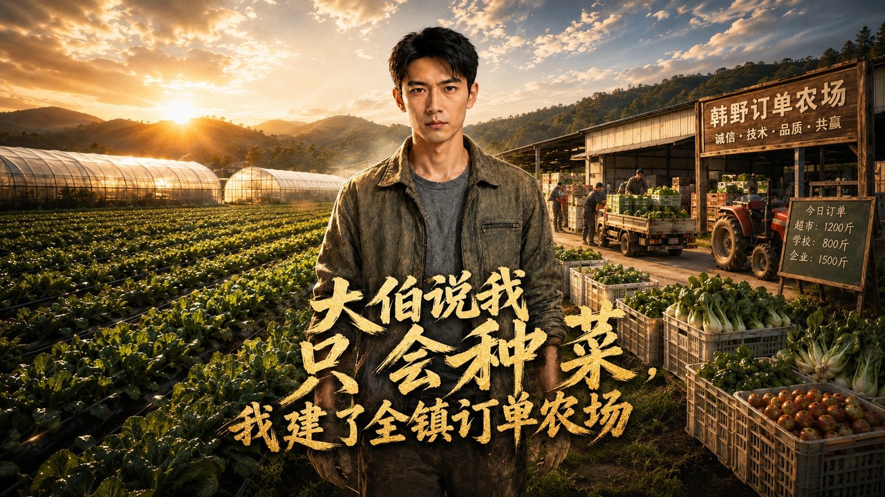 被趕出家門後，他靠種菜成全鎮首富
