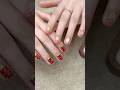 Mẫu dâu tây cho móng ngắn