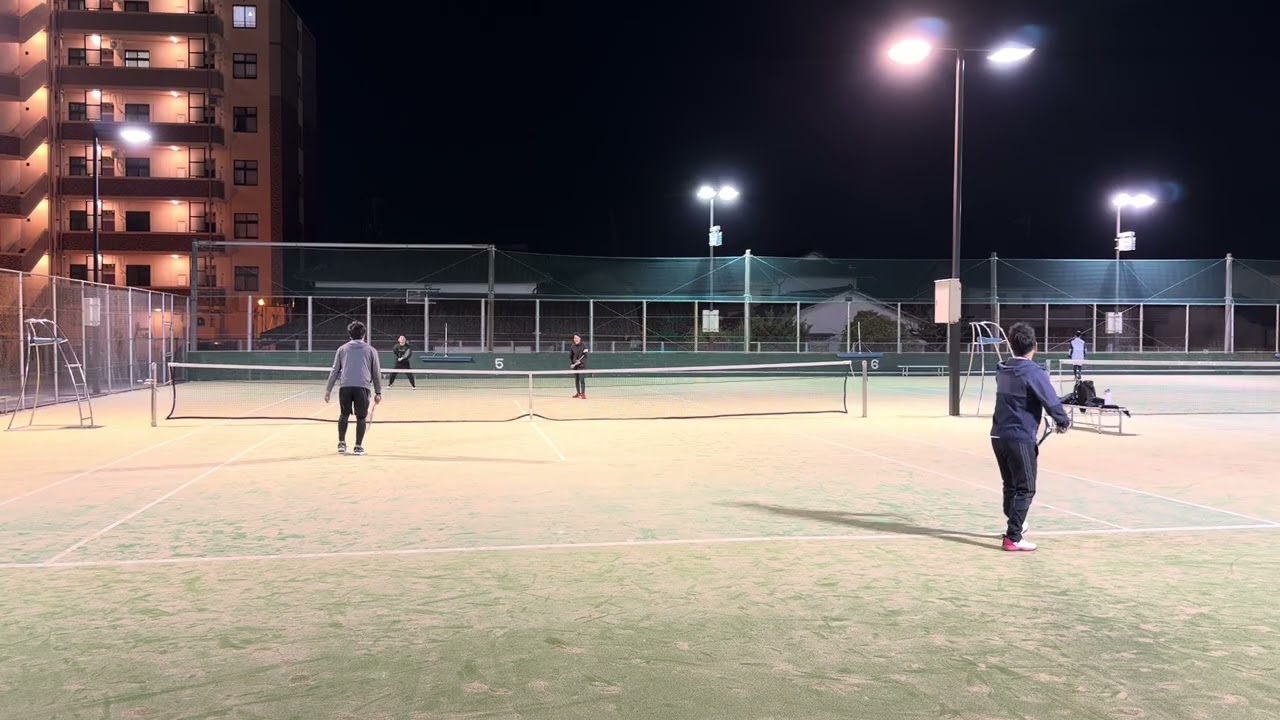 とすてに🎾（テニスベア） 2/28（土）　5試合目　1-3