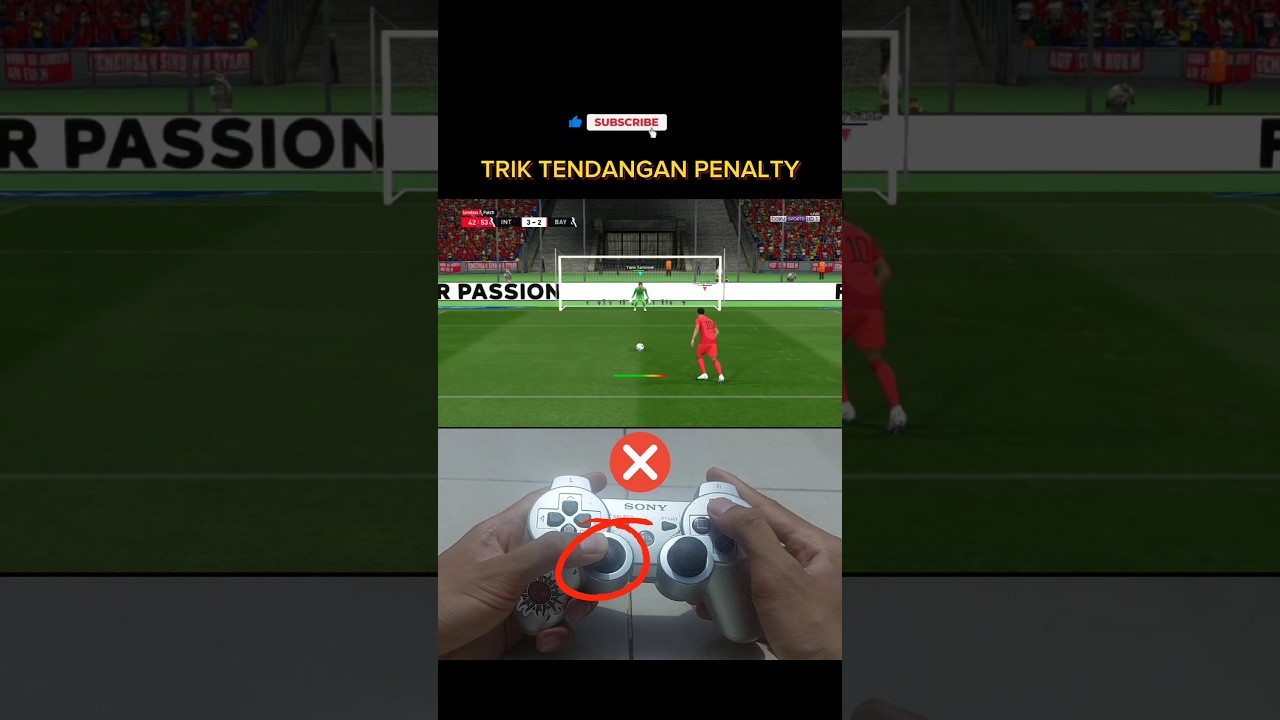 tutorial tendangan penalti 