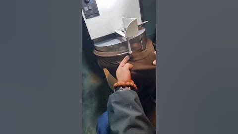 Automatic rope threading machine #craftsmanship