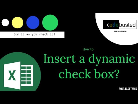Creative checkbox in Excel || Basic to Advance Microsoft Excel
