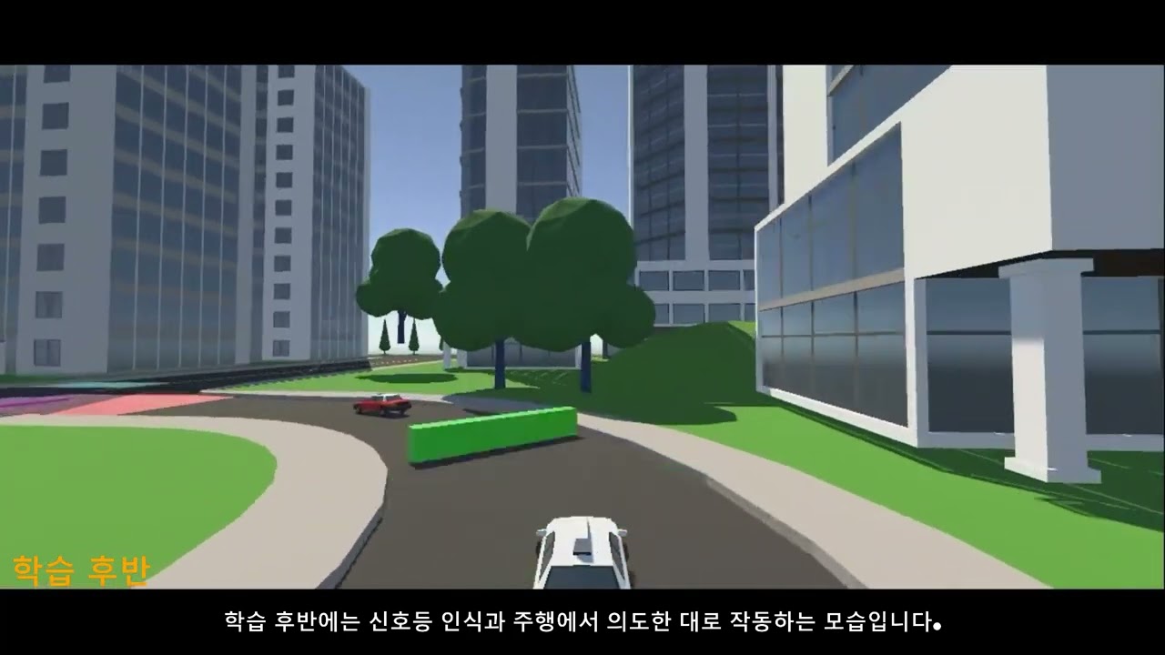 Yolo 탐지 모델 기반 교차로 자율주행 unity 시뮬레이션