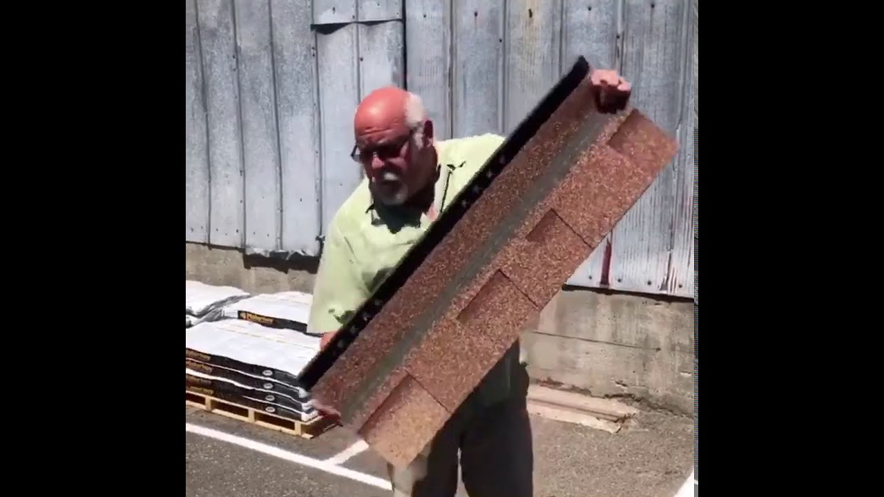 Malarkey Roofing Shingles are CRAZY Flexible!