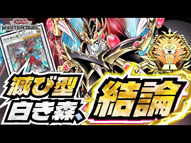 遊戯王】 白き森 黒魔導 滅び デッキ40枚＋エクスストラの通販 | PASAHAN