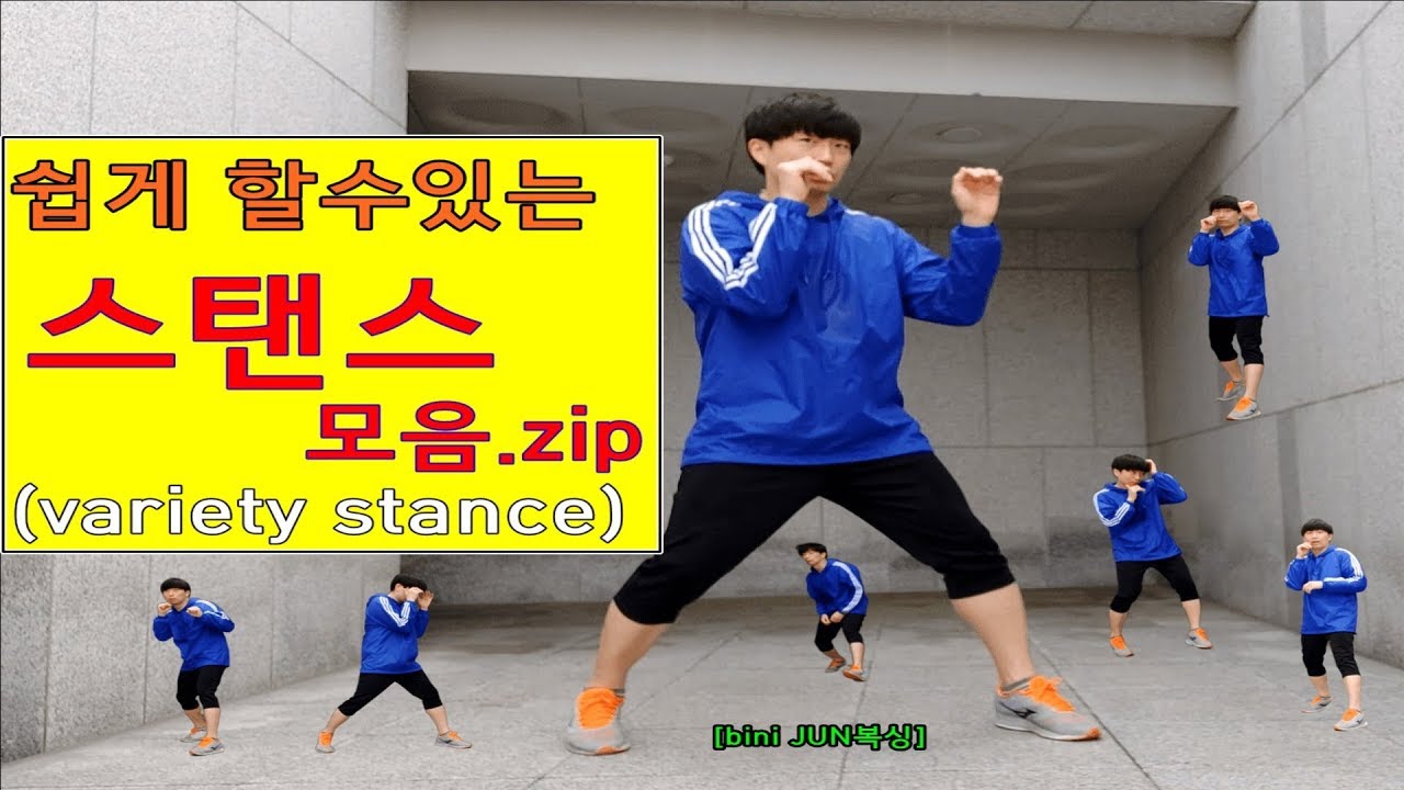 [bini JUN복싱] 다양한 복싱스탠스 모음집(콩콩이,카바복싱,인파이터,노가드,플리커잽 등등)(beta버전)