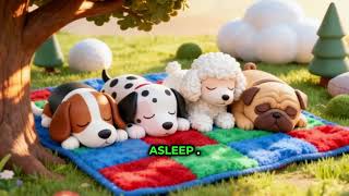 Five Little Puppies 🐶 Cute Counting Song For Kids Nursery Rhymes & Baby Songs