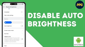 How to Turn Off Adaptive Brightness Permanently ?