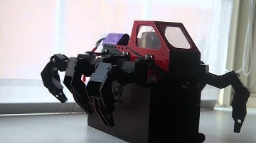 24dof hexapod test 1