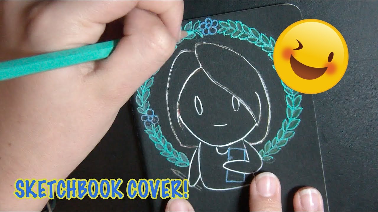 Drawing a cover for my sketchbook! | Speed draw! camera iphone 8 plus apk