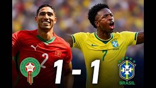 Vinicius Jr saves Brazil vs Morocco | FIFA World Cup 2026 | HD