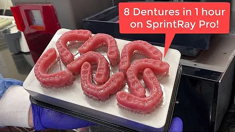 3D Printing Dentures with Nextdent 3D+ and SprintRay Pro 3D Printer! - DayDayNews