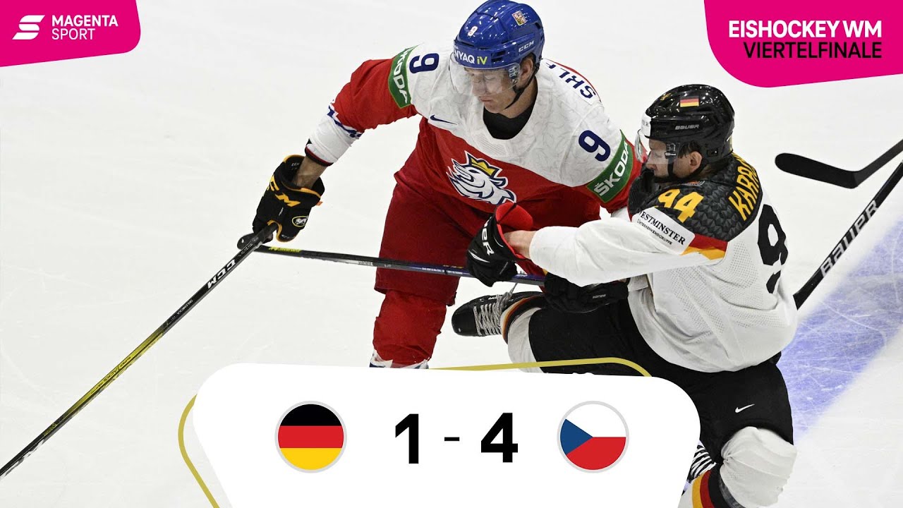 Deutschland - Tschechische Republik Highlights Eishockey WM 2022