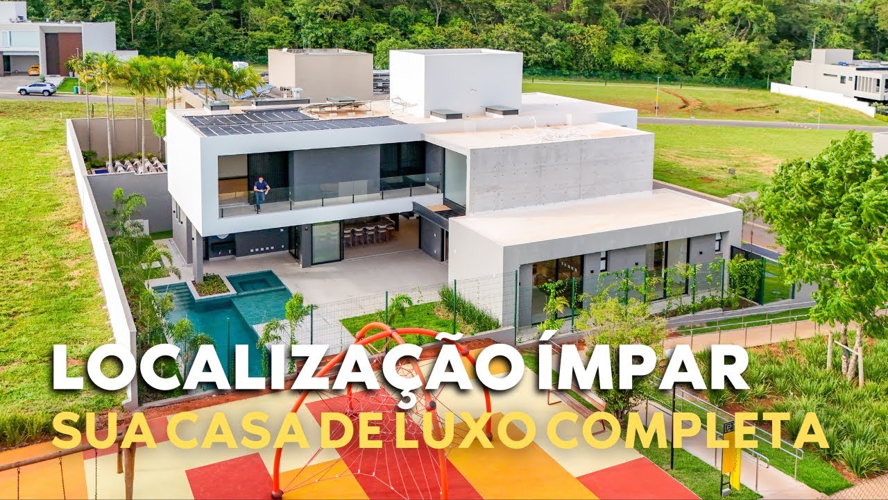 COMPLETA E LUXUOSA RESIDÊNCIA EM LOCALIZAÇÃO ÍMPAR NO PLATEAU D'OR PRIVILEGE | GOIÂNIA