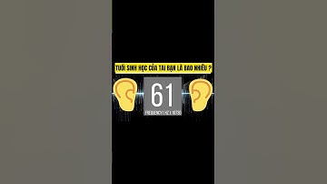 Test Tuổi của tai - thính giác có bị lão hoá #nhakhoa #rang