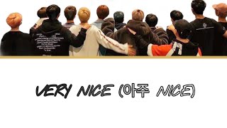 SEVENTEEN- VERY NICE (아주 NICE) Lyric Video