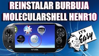 Reinstalar MOLECULARSHEL en HENkaku R10 Content