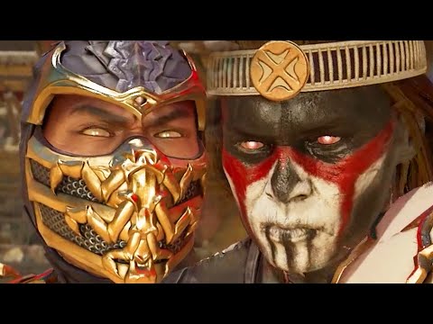 Low Tier character destroys the gods! - Mortal Kombat 11 Nightwolf Gameplay