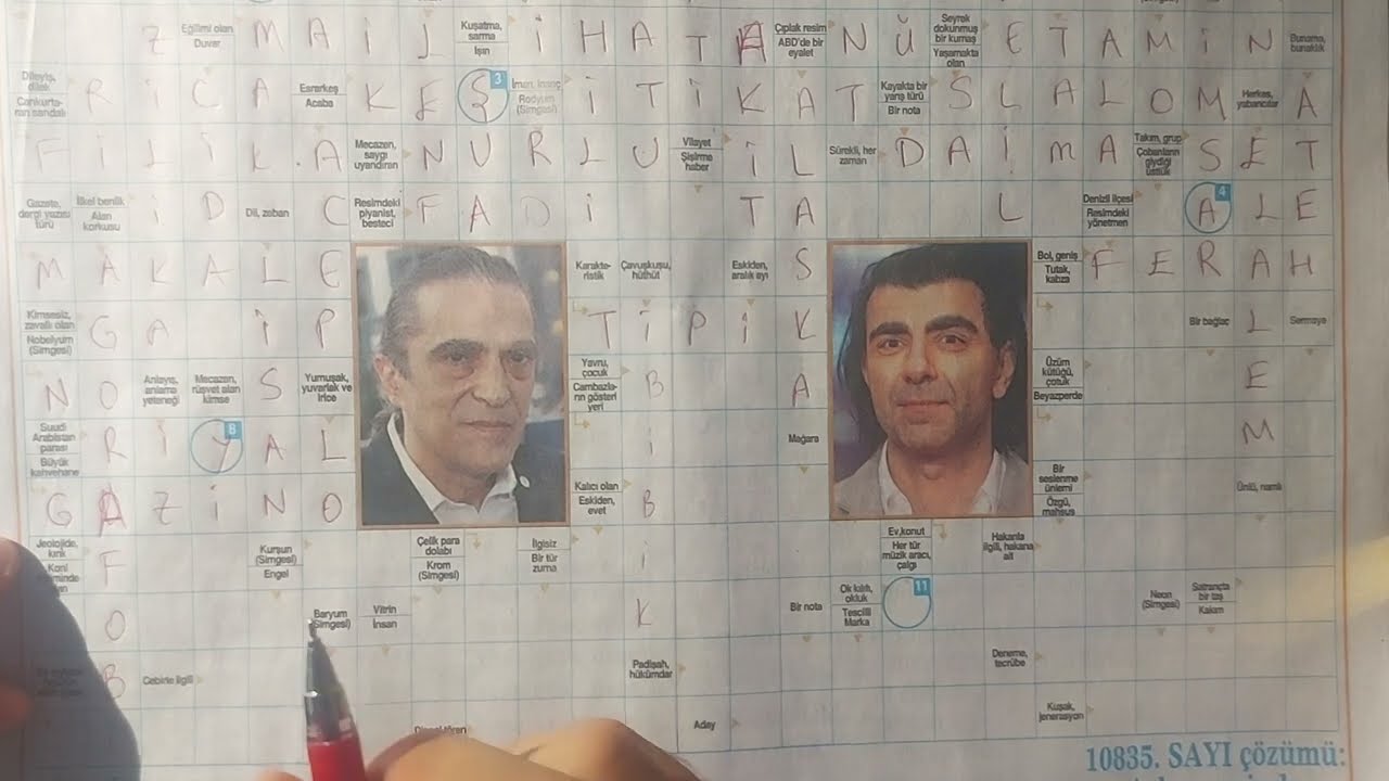 Posta Gazetesi 29 Eylül 2024 Tam Sayfa Çengel Bulmaca Çözümü