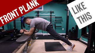 Strength Training for Runners: How to Do a Plank