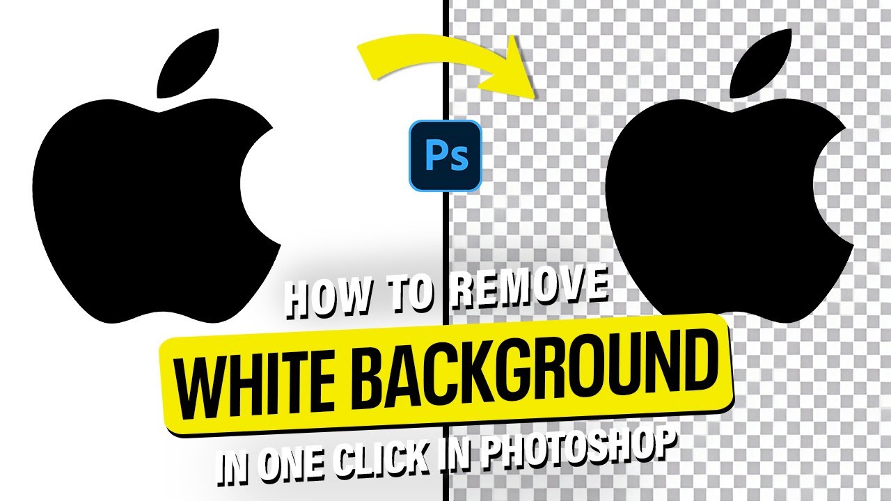 How to Remove White Background in Photoshop
