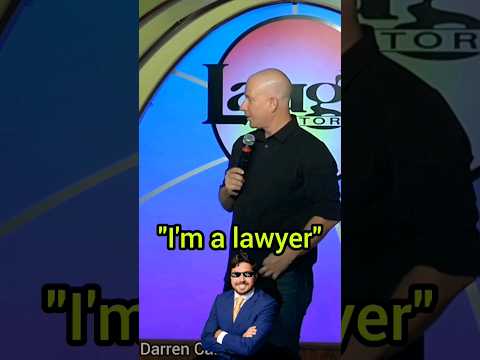 #shorts #comedian #standupcomedy #lawyer #funny #standupcomic #shortscomedy #dadjokes #darrencarter