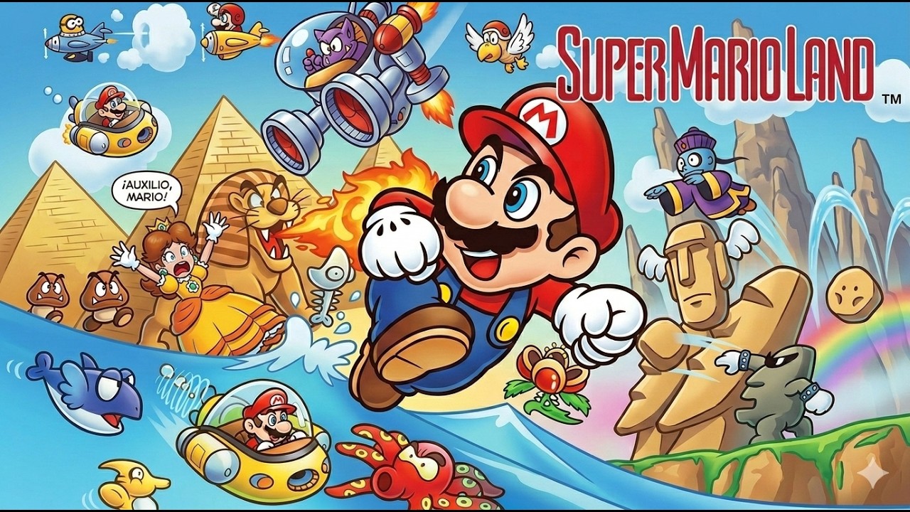 ¡ES HORA DE RESCATAR A MI WAIFU HERMOSA DAISY! 💪​|​ SUPER MARIO LAND 🏜️​🛕​🛸​