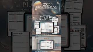 Stop Designing! Resell These 2026 Digital Planners for 100% Profit 💰 #digitalplanner #passiveincome