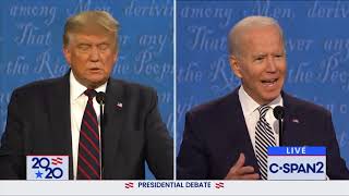 Donald Trump vs. Joe Biden Full Presidential Debate #1 – 9/29/20 September 29th, 2020 | Fox | C-SPAN