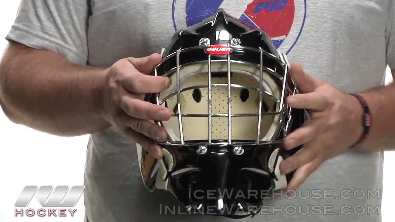 bauer-profile-950-certified-goalie-mask-review-youtube
