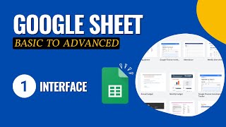 Google Sheet Tutorial for Beginner to Advanced 2026✅The Interface | Class 1